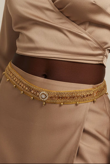 Gold Tone Hip Belt 'Mekala' – With Love, Bashi
