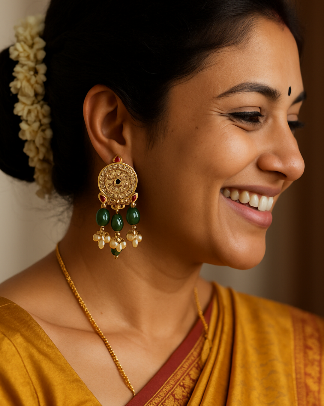 Meenakari Polki Choker Set