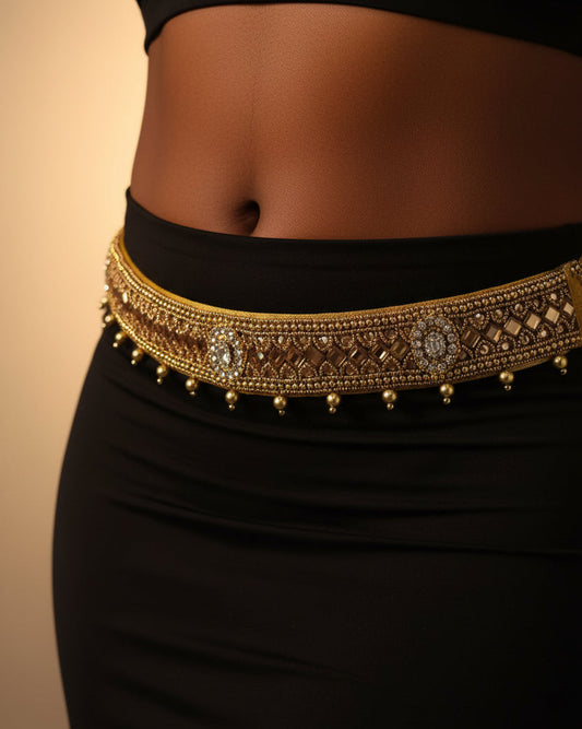 Gold Tone Hip Belt 'Mekala' – With Love, Bashi